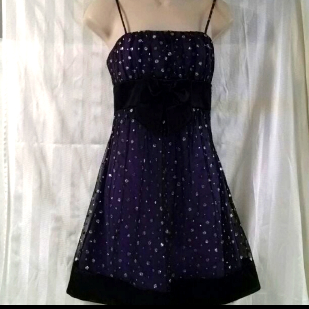 Taboo Purple Glitter Dress